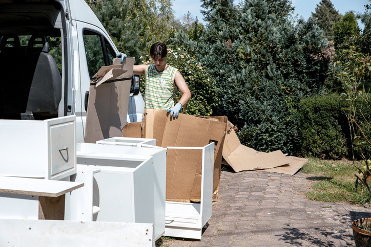 emballage carton débarras de maison